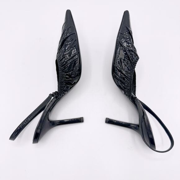 Tory Burch Runway Slingback Pump In Perfect Black - Picture 8 of 11